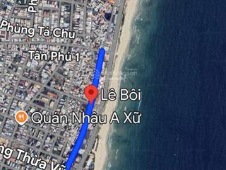 Bán đất đường lê bôi, cách biển mân thái 50m tiềm năng tăng giá mạnh, giá rẻ cho khách thiện chí