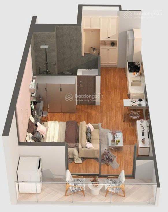 Căn 1pn+ tầng cao, sở hữu lâu dài, view biển đẹp, giá chỉ từ 4.x tỷ