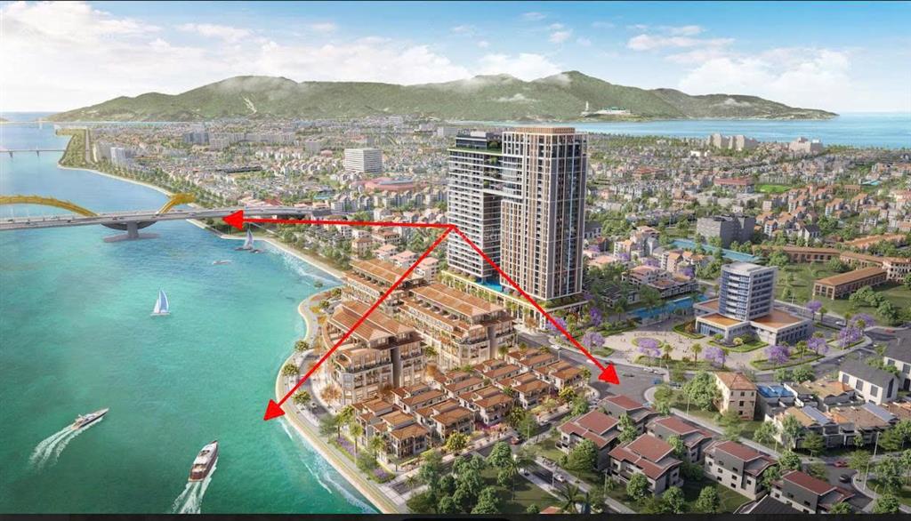 Duy nhất căn 3pn trực diện sông hàn, pháo hoa, căn góc đẹp nhất dự án, giá siêu nét bán nhanh