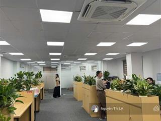 Tòa nhà dương khuê 9 tầng + hầm lô góc siêu đẹp ôtô tránh vỉa hè rộng thu 250tr/th (hcg5010070)