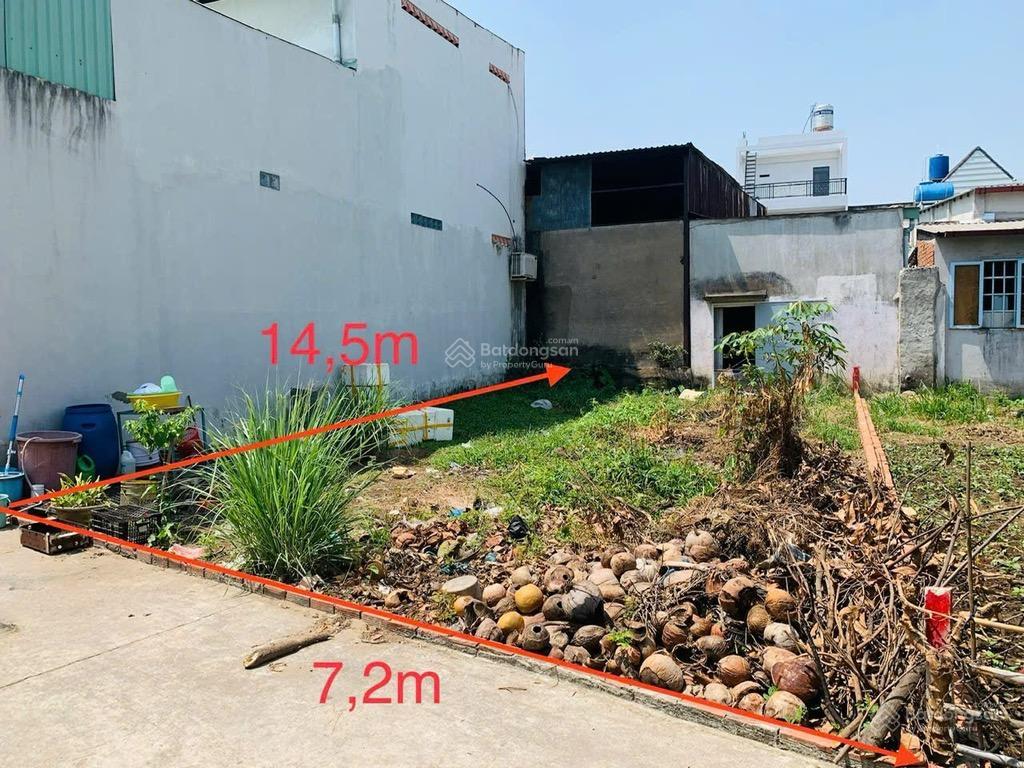 Giảm 500tr. chính chủ bán gấp lô đất full thổ cư ngang 7m2, gần chợ bình chánh.đường đinh đức thiện