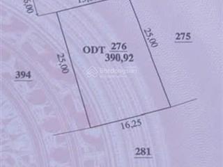 Chính chủ bán nền biệt thự dự án khu đô thị sinh thái sông đơ hud, 7,3tỷ, 391 m2