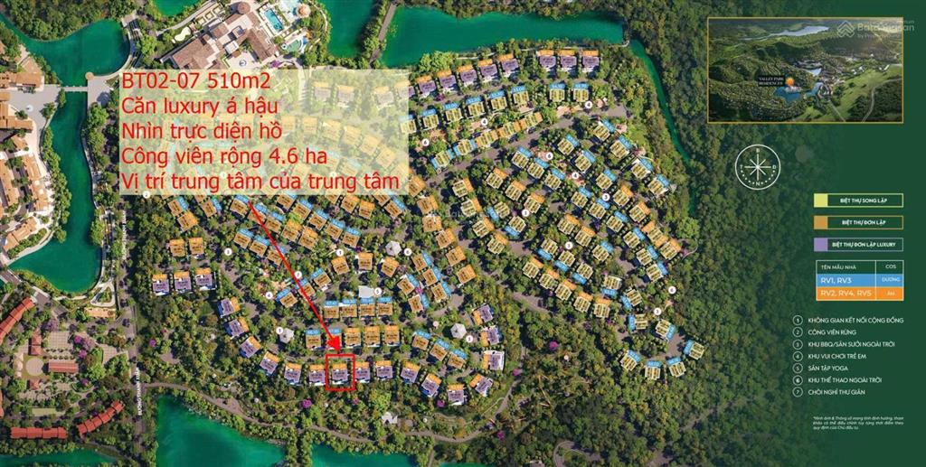 Căn bt mặt hồ 222m2 cuối cùng, giảm từ 2 tỷ, trực tiếp cdt tặng 800tr khi đặt cọc giá bán 18 tỷ