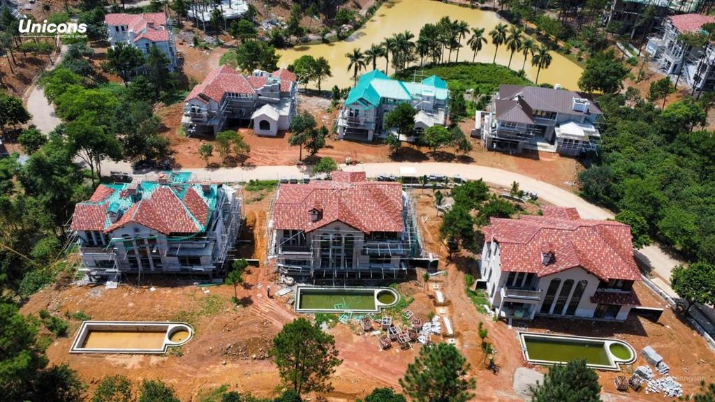 Căn biệt thự đơn lập vip nhất thanh xuan valley có bể bơi 360 độ nhìn xuống mặt hồ