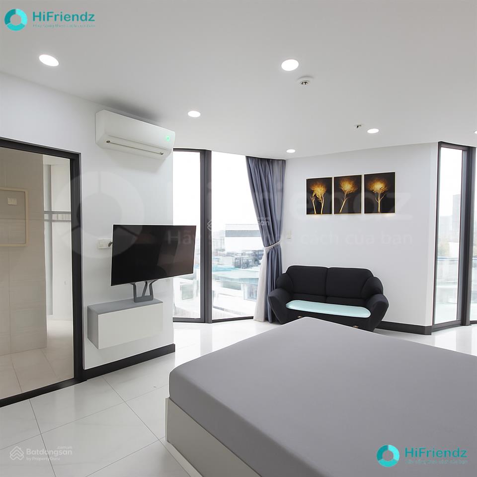 Cho thuê căn hộ 1pn/studio tại quận 7 gần rmit, lotte, tdtu | full nội thất | ban công cửa sổ trời