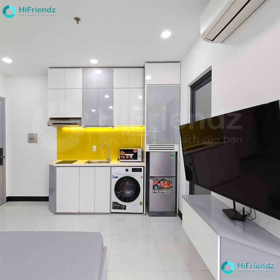 Cho thuê căn hộ 1pn/studio tại quận 7 gần rmit, lotte, tdtu | full nội thất | ban công cửa sổ trời