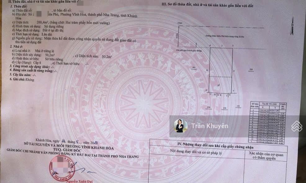 Bán đất mặt tiền 10m siêu đẹp đường điện biên phủ xây căn hộ, khách sạn