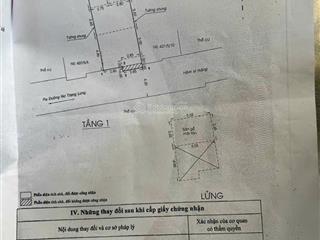 Nhà c4 ngang khủng 5,6m sát mt đường  72m2 đường xe hơi tránh vị trí cực đẹp