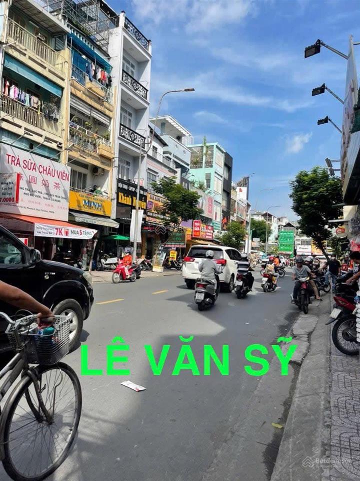Gấp bán! giảm sock 1tỷ !!!nhà 5 tầng btct có phòng dưới trệt cách mt 3 căn hoàn công đủ lê văn sỹ