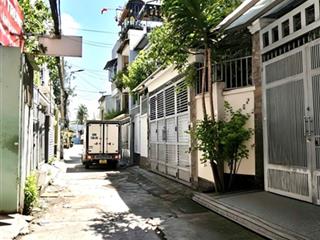 90m2 giá rẻ nhất thị trường nơ trang long  sát mt  hẻm xe hơi  4 tầng btct