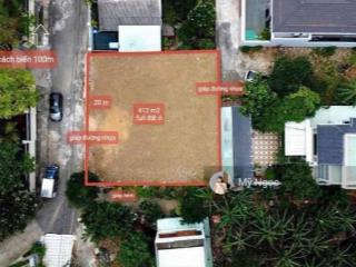 Bán đất biệt thự  lô góc trần phú 412m2  vị trí vip gần biển 28 tỷ