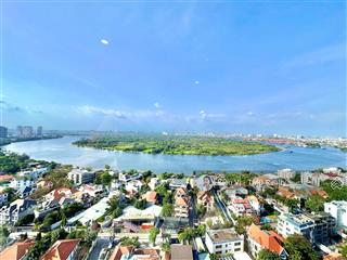 Cho thuê căn hộ 4pn thang máy riêng căn góc view sông saigon  chung cư the nassim thảo điền quận 2