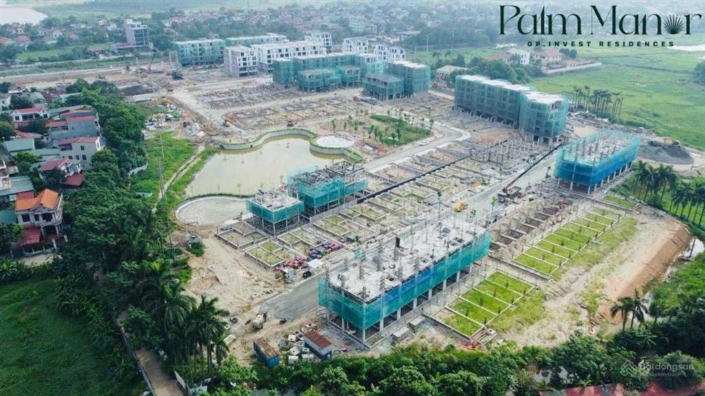 6 tỷ (40%) sở hữu ngay căn vip biệt thự view hồ tại palm manor việt trì  gp. invest mở bán đợt 5