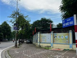 Hot...giá rẻ hơn thị trường 4 tỷ, đất kđt tây nam linh đàm dt 90m, đường 13m,vỉa hè, view vườn hoa