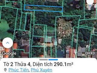 Bán đất tại phúc tiến, phú xuyên, hà nội, 3,75 tỷ, 290 m2 đẹp, tiện ích