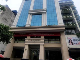 Hạ sâu 4 tỷ! building mặt phố trần thái tông, thang máy, hầm xe, thông sàn, quận cầu giấy