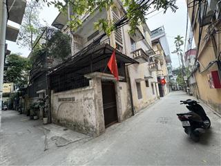 Nhà 4 tầng căn góc phân lô 88 võ thị sáu mấy bước chân ra hồ & công viên dt 65m mt 4,2m ngõ 3m