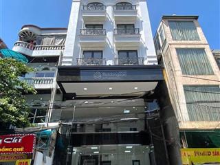Toà nhà 9t thang máy mặt phố nguyễn thái học giao chu văn an, văn miếu hè 5m, dt 88m full nội thất