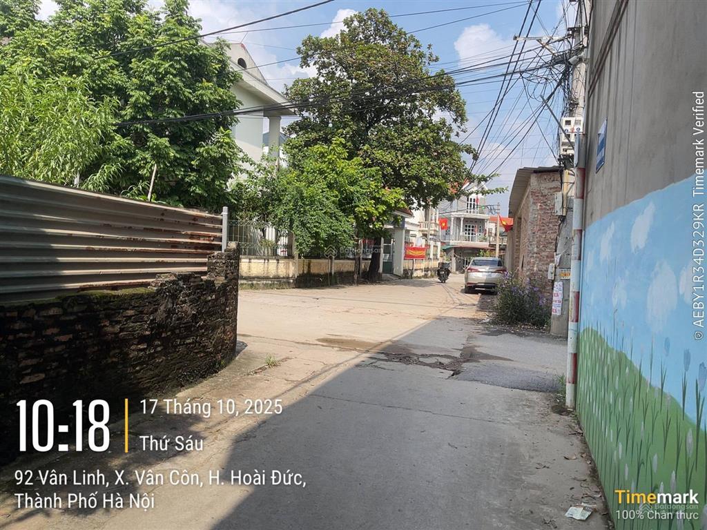 Bán đất linh thượng  (vân côn cũ)  an khánh  hà nội