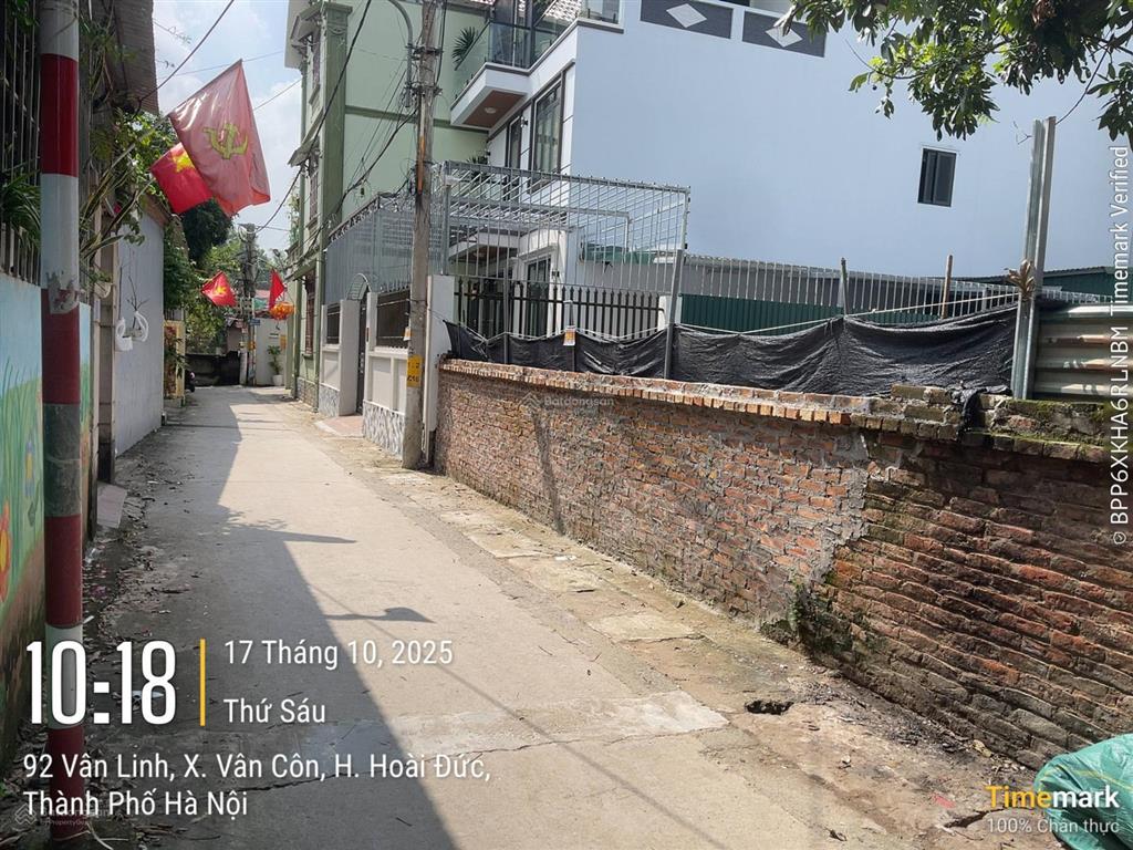Bán đất linh thượng  (vân côn cũ)  an khánh  hà nội