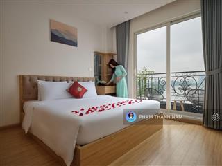 Bán khách sạn mặt phố yên hoa, phường yên phụ 40 phòng, 2 thang máy full khách, giá 150 tỷ