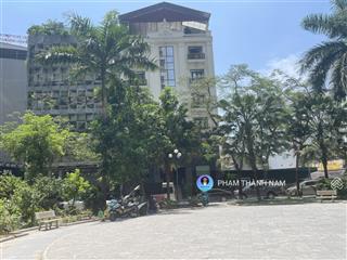Bán đất mặt phố lê văn lương, thanh xuân  313m  căn góc 3 mặt tiền  view vườn hoa  đường 17m