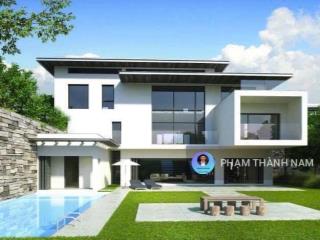 Bán biệt thự sân golf vân trì, xã kim nỗ, đông anh 1.188m, mt 31m, view hồ & sân golf giá 203 tỷ