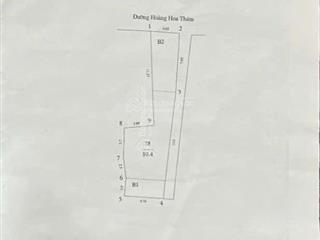 Bán nhà lô góc 1 mặt phố và 1 mặt ngõ số 709 hoàng hoa thám dt 90m2, mt 4m giá 38 tỷ