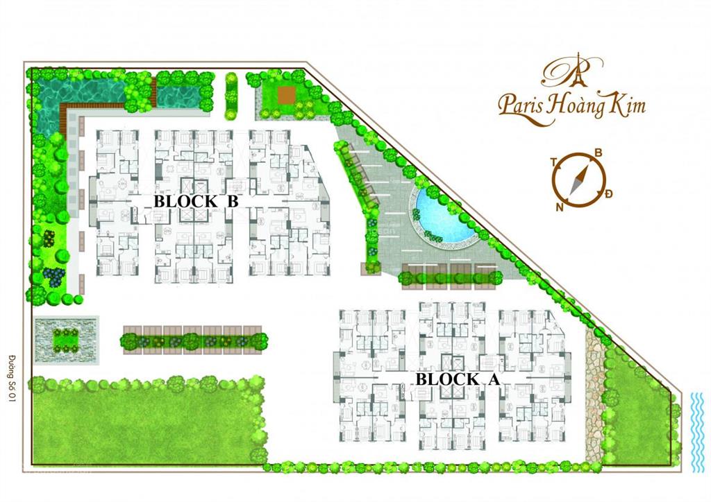 Bán căn hộ paris hoàng kim view thoáng nhà mới 100% bàn giao chủ đầu tư hỗ trợ vay 65%