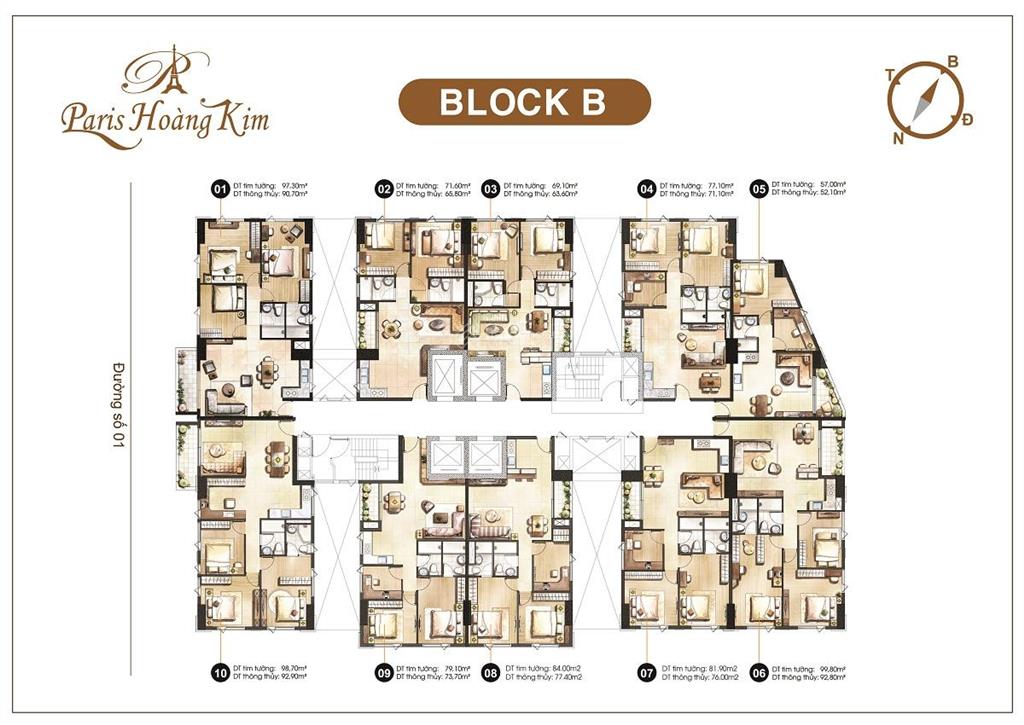 Bán căn hộ paris hoàng kim view thoáng nhà mới 100% bàn giao chủ đầu tư hỗ trợ vay 65%