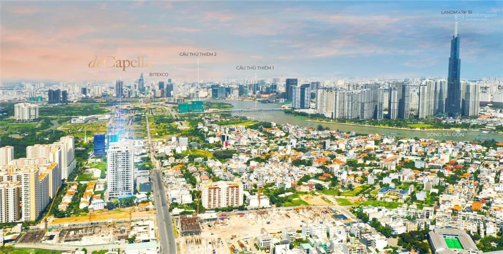 Bán căn hộ de capella quận 2.  zalo 0903 358 ***