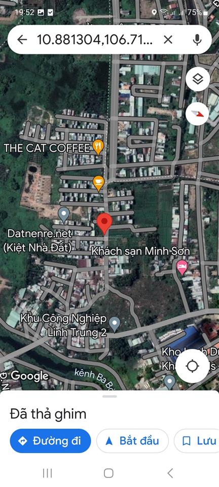 Đất kinh doanh 3 mt 8m+4m hẻm 185/19k ngô chí quốc dt 122m2 giá 5,5tỷ tl  0902 743 *** tùng anh