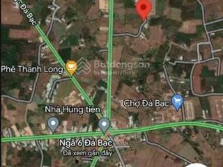 Cần bán hơn 2ha đất 2 mặt tiền cách ngã 6 đá bạc chỉ 1km giá ngộp   0909 124 ***
