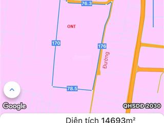 Vườn nhãn gần 1.5 ha 2 mặt tiền, thổ cư 300m2, 76m mặt tiền nhựa chính, 176m bên hông, sát tl329