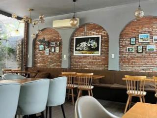 Cho thuê mặt bằng góc 2 mt thái thuận, an phú, 160m2 giá thuê 50tr  full đồ cafe và cơm vp