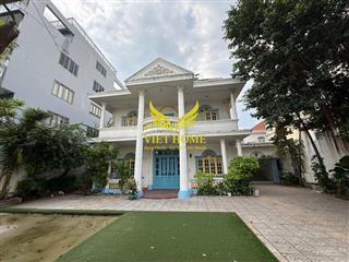 Cho thuê villa sân vườn thảo điền, 20x30m, giá 7500usd, trệt, 1 lầu, 6pn  kinh doanh đa ngành nghề