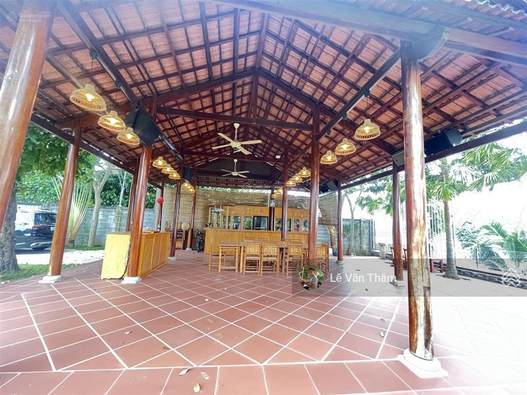 Bán nhà riêng vườn khu nghỉ dưỡng tiếp giáp sông đồng nai 4600m2 vĩnh cửu đồng nai, chỉ 6,5tr/m2