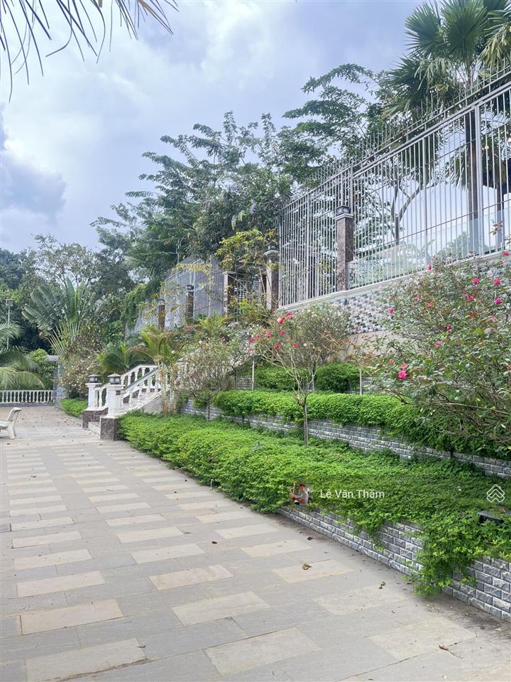 Bán nhà riêng vườn khu nghỉ dưỡng tiếp giáp sông đồng nai 4600m2 vĩnh cửu đồng nai, chỉ 6,5tr/m2