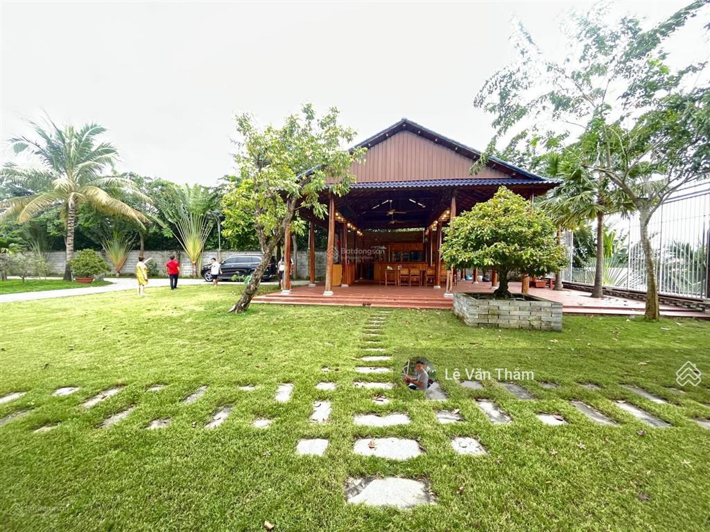 Bán nhà riêng vườn khu nghỉ dưỡng tiếp giáp sông đồng nai 4600m2 vĩnh cửu đồng nai, chỉ 6,5tr/m2