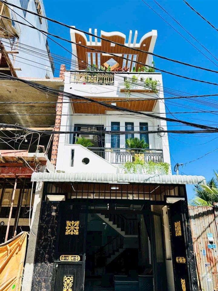 Bán nhà đẹp 4m x16m.xây 2 lầu hẻm 8m.đường nguyễn ảnh thủ,phường hiệp thành.q12