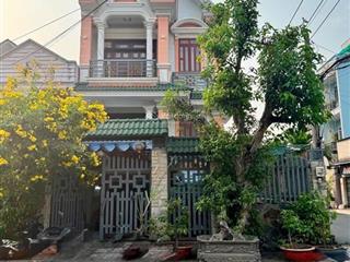 Bán biệt thự 8,5m x18m. xây 2 lầu. góc 2 mặt tiền đường nguyễn thị thơi, phường hiệp thành. q12
