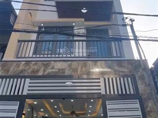 Bán siêu phẩm có thang máy 4x16m.xây 3 lầu hẻm 6m thông lê văn khương.phường hiệp thành.q12.