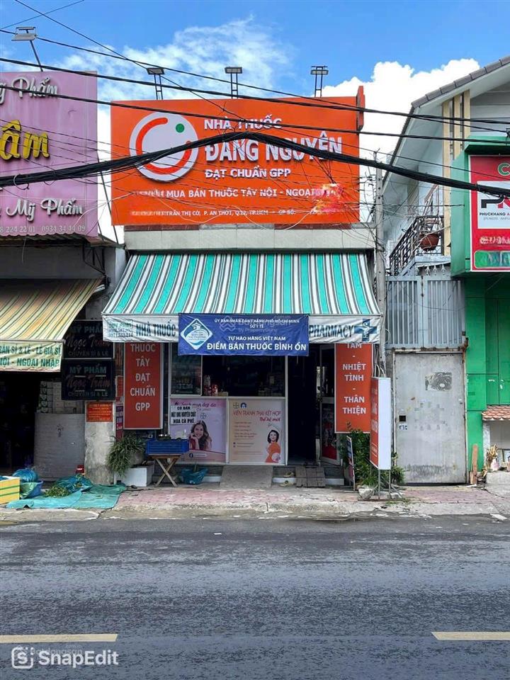 Bán nhà đẹp 5m x 26m .xây 3 lầu mặt tiền đường trần thị cờ. phường thới an. q12