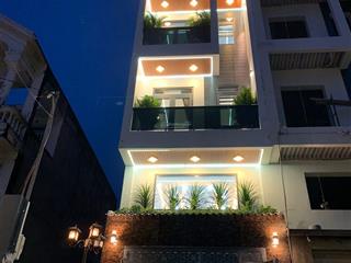 Nhà phố đẹp khu phân lô đồng bộ liền kề gò vấp 4x20m xây lửng ngược 4 lầu đường nhựa 7m thông, q12