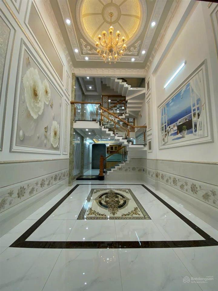 Bán nhà phố đẹp 4x14m.xây 3 lầu hẻm 9m thông ra đường trương thị hoa(tth07)phường tân thới hiệp.q12