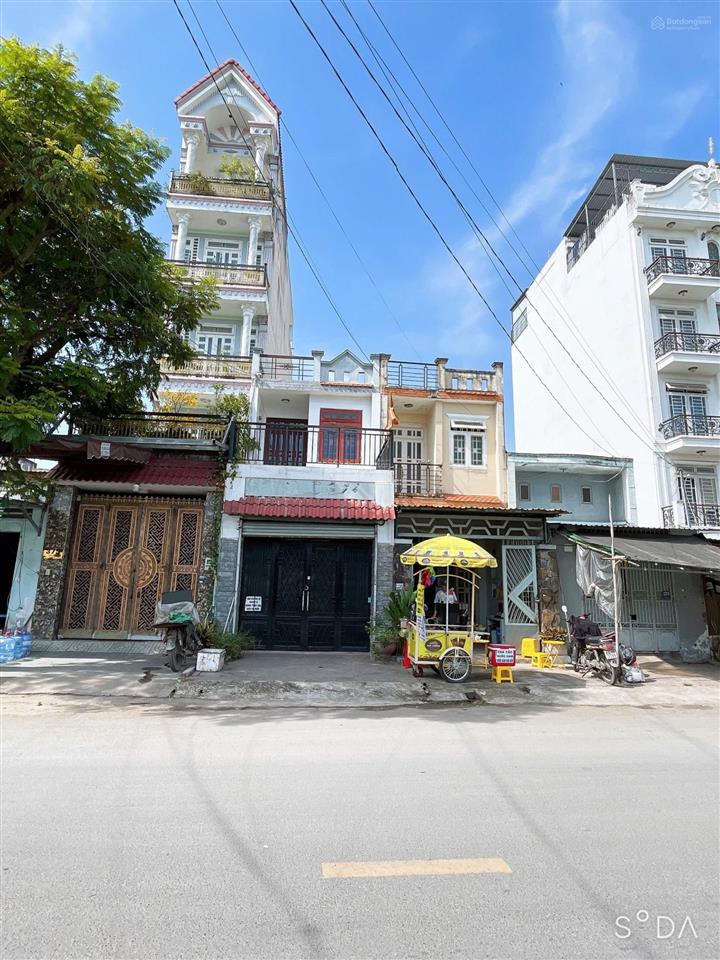 Bán nhà sổ hồng riêng 4m x 23m. đúc 2 tấm .mặt tiền đường trần thị cờ. phường thới an. q12.