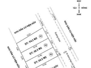 Bán 10 lô đất bình chiểu, 60m2 giá chỉ 2.75 tỷ .  0917 288 ***, nhận ký gửi .