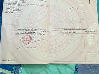 Bán nhanh đất mặt tiền đường hàng dương (đường rộng 22m), biển lộc an. dt 286m2 (15x19) full thổ cư