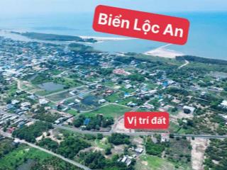 Gía tốt đầu tư. bán đất ven biển lộc an, cách bãi tắm chỉ 700m, mặt tiền đường nhựa thông