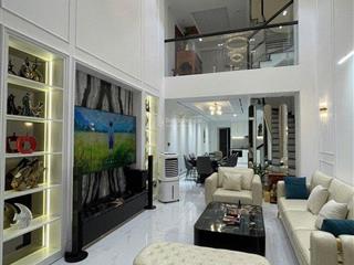 Bán gấp nhà mới 4 lầu  giá lỗ  full nội thất cao cấp, hẻm xe hơi huỳnh tấn phát, tt. nhà bè